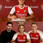 Arsenal complete the signing of the most skillful attacking prospect in Europe after winning the race over Chelsea and Liverpool to the signing of £60m dutch skillful attacker, 1753127176774