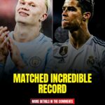 Erling Haaland has matched an incredible record once set by Cristiano Ronaldo! 1761204398343