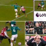 Why Liverpool conceded penalty against Brentford as controversial VAR intervention explained. Outside the box but a penalty Matters were made worse when Ouattara dribbled away from Liverpool box, but was tripped by Van Dijk, which was initially awarded by referee 1761469078256