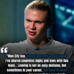 Erling Haaland in Tears During Interview: Reveals Decision to Leave Man City at Season’s End — The Real Reason Shocks the Citizens! In a deeply emotional interview, Erling Haaland broke down as he announced his decision to leave Manchester City at the end of the season. 1764336644489