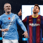 Erling Haaland Threatens Lionel Messi’s Historic Goalscoring Record Erling Haaland y Lionel Messi.1080