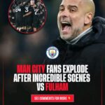 Pep Guardiola is done’ – Man City fans explode after incredible scenes vs Fulham 1764756207430