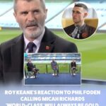 Foden on Richards: 'He was one of my idols. One of the best right-backs in the world' View Keane's brilliant reaction 1771669722126